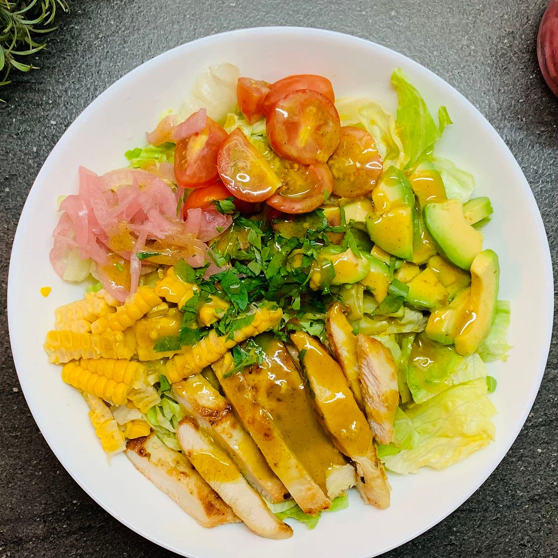 Salata sa Piletinom🥗🐔