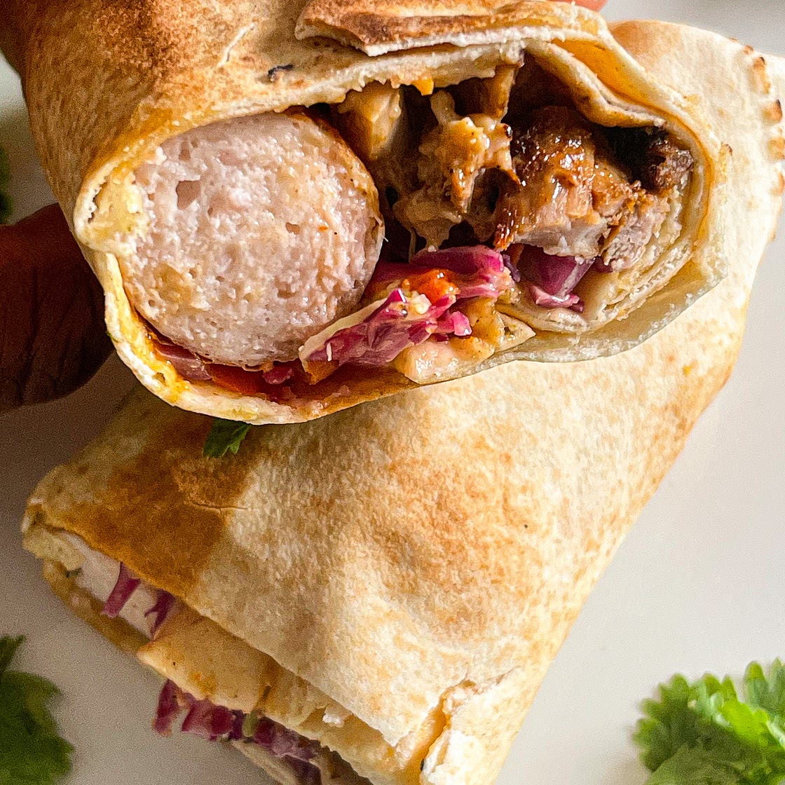 Nigerian Style Chicken Shawarma