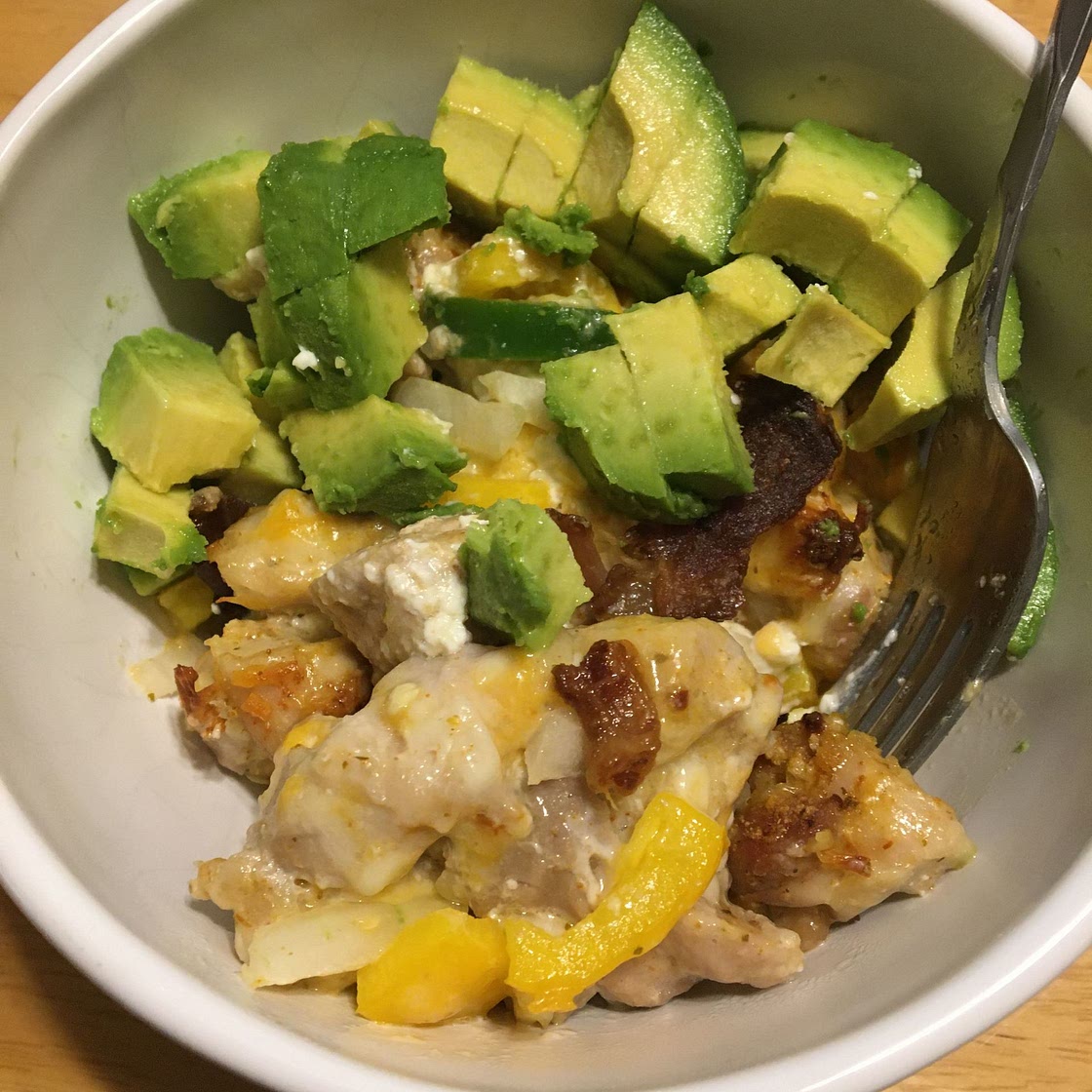 Keto Baked Chicken Poppers