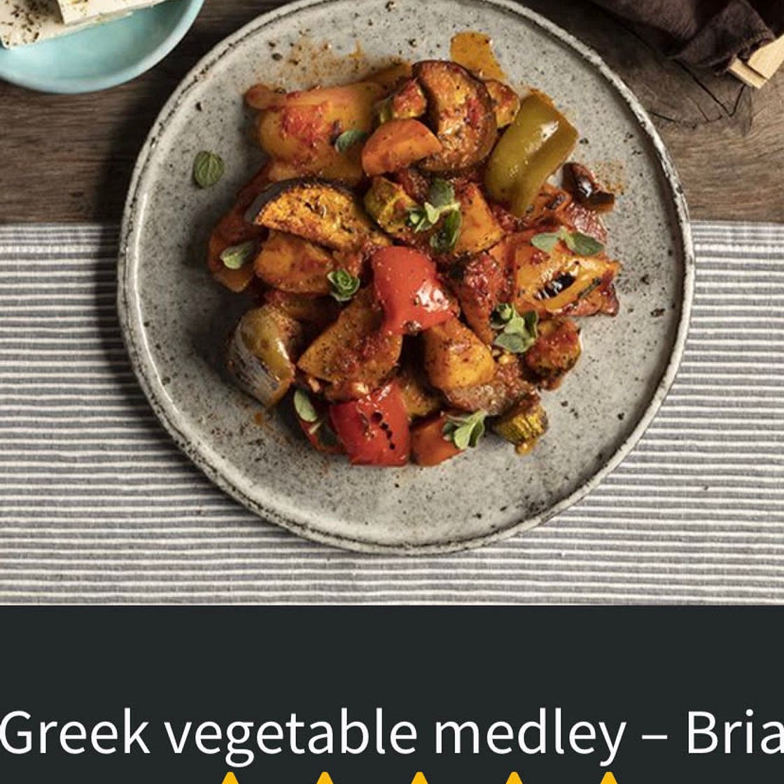 Greek vegetable medley – Briam