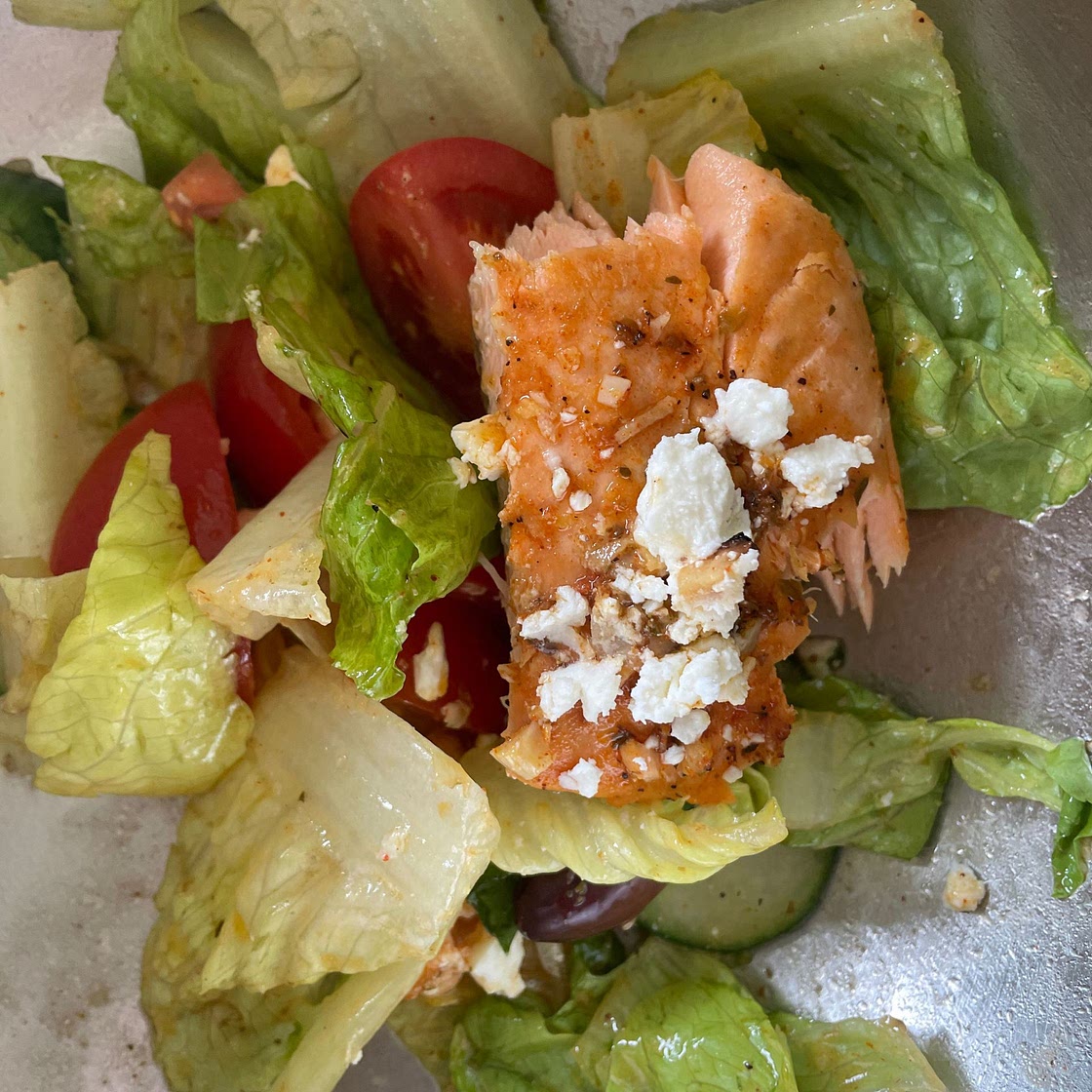 Greek Salmon Salad Recipe