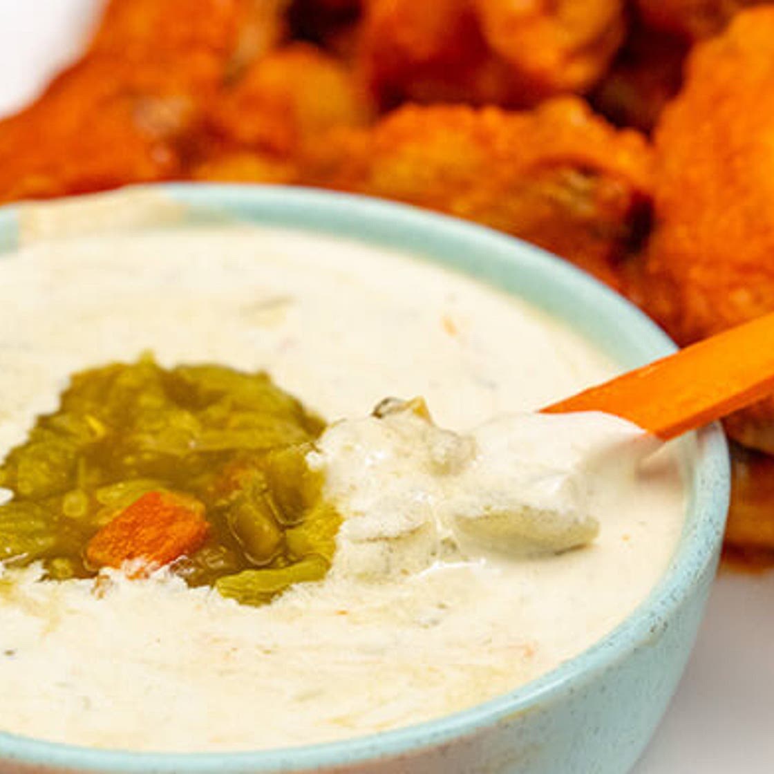 Green Chile Blue Cheese