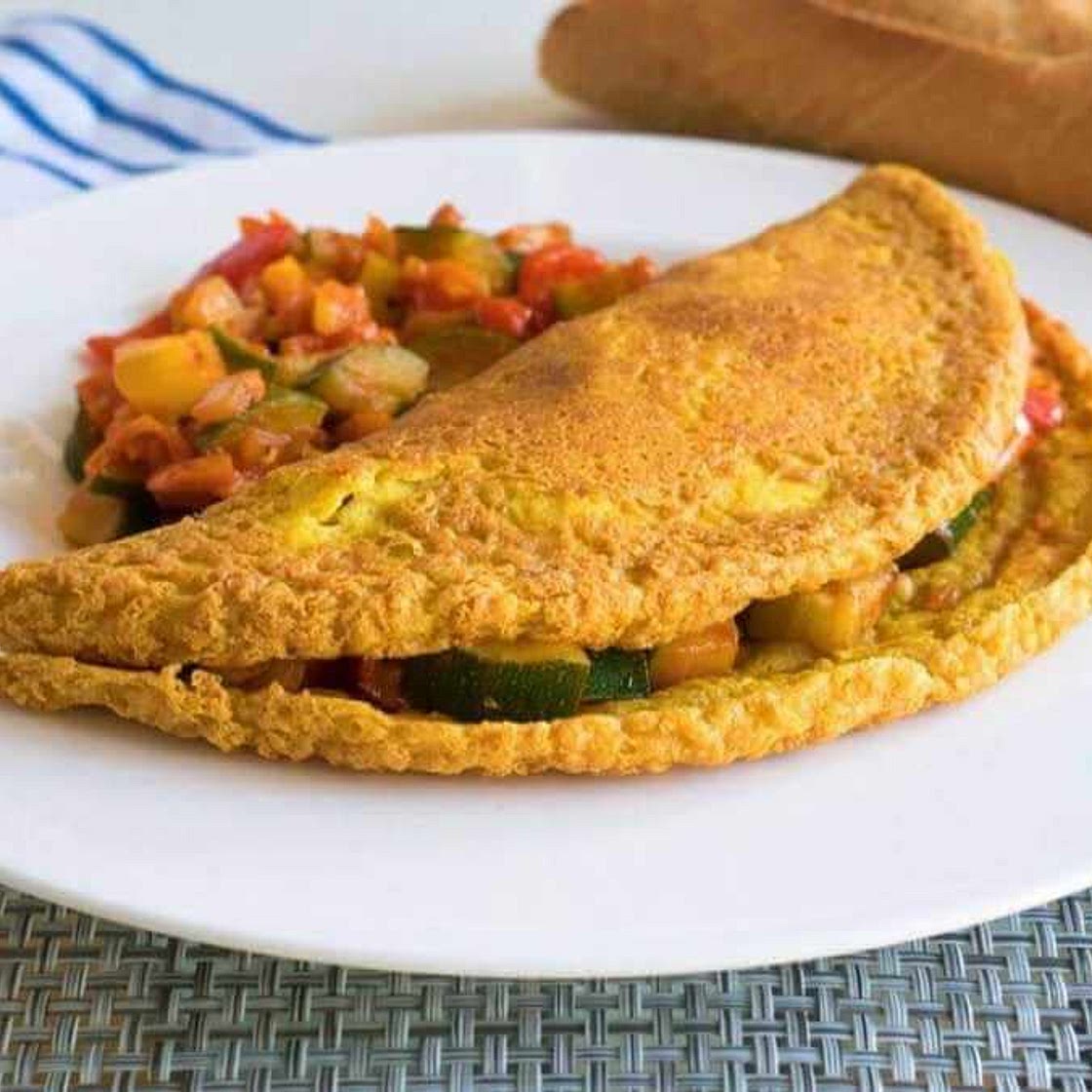 THE MOST AMAZING EGGLESS EGG OMELETTE RECIPE