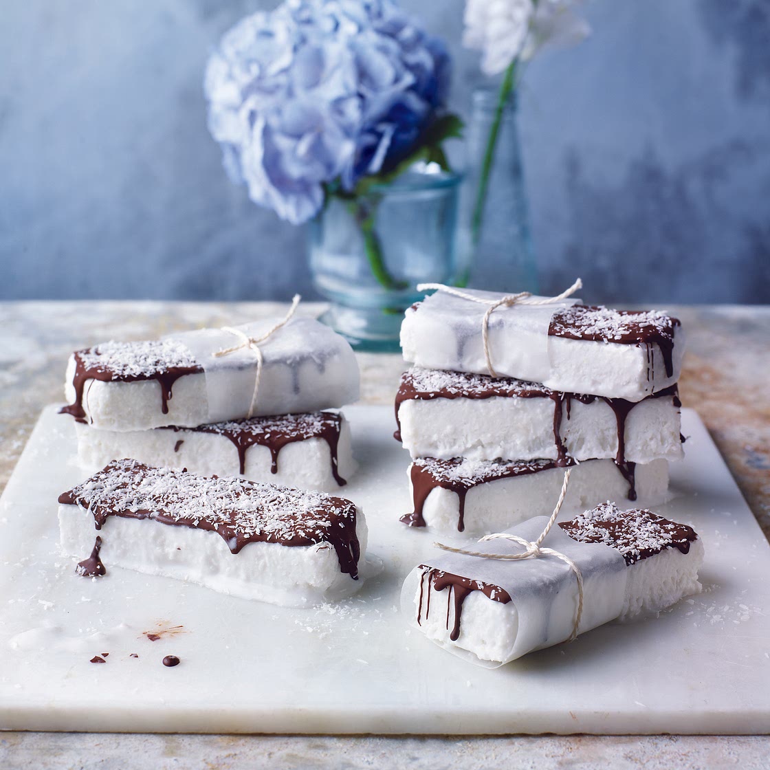 Coconut choc ice