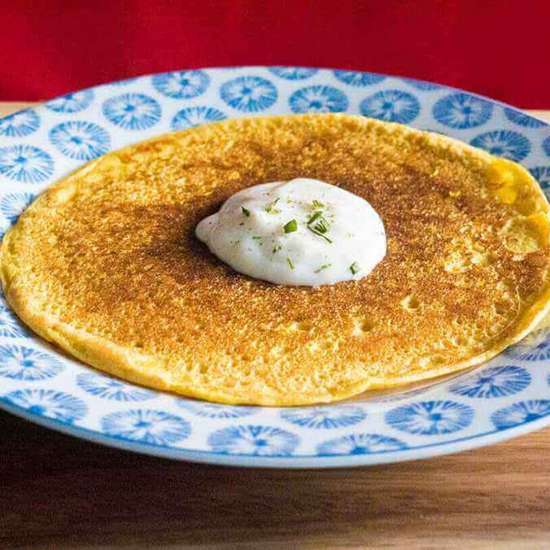 CHICKPEA OMELETTE