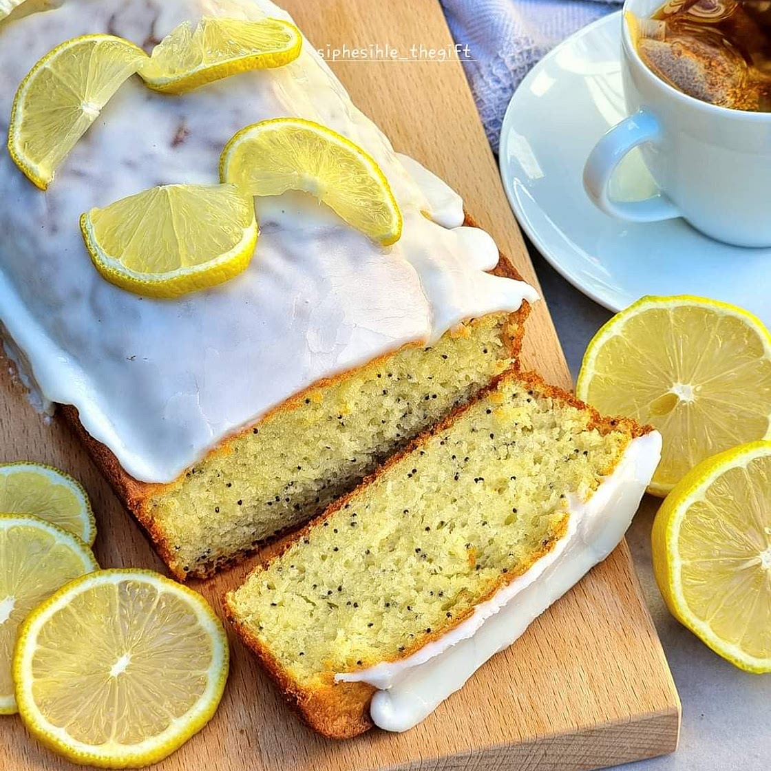Lemon poppyseed loaf