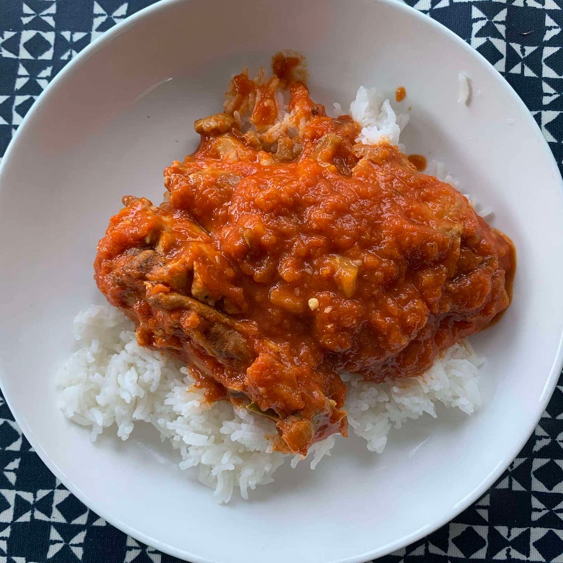 Gambian Chicken Jollof Rice