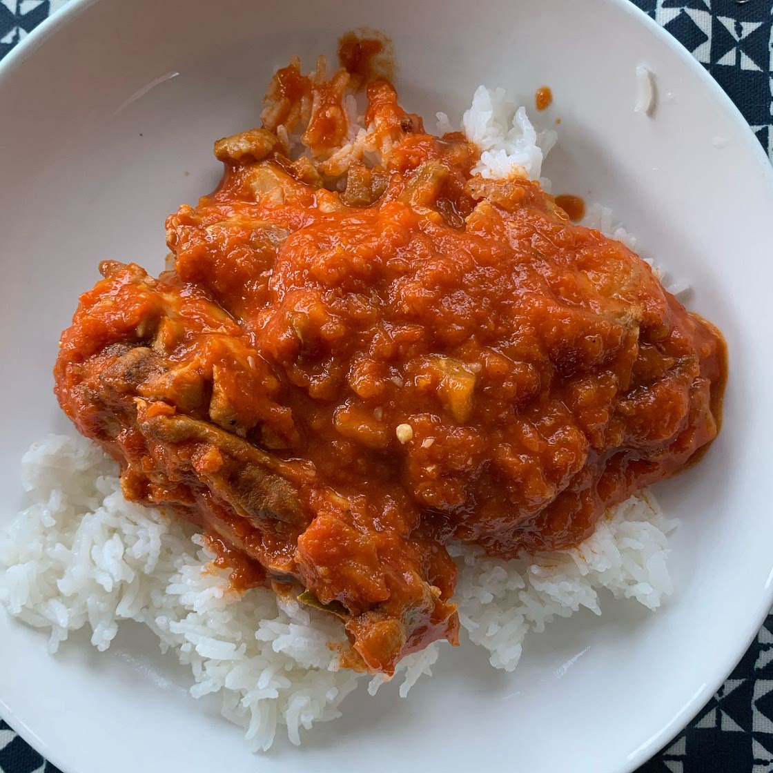 Gambian Chicken Jollof Rice