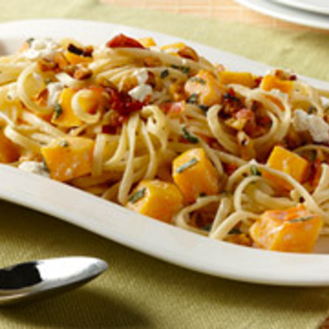 Butternut Squash and Linguine