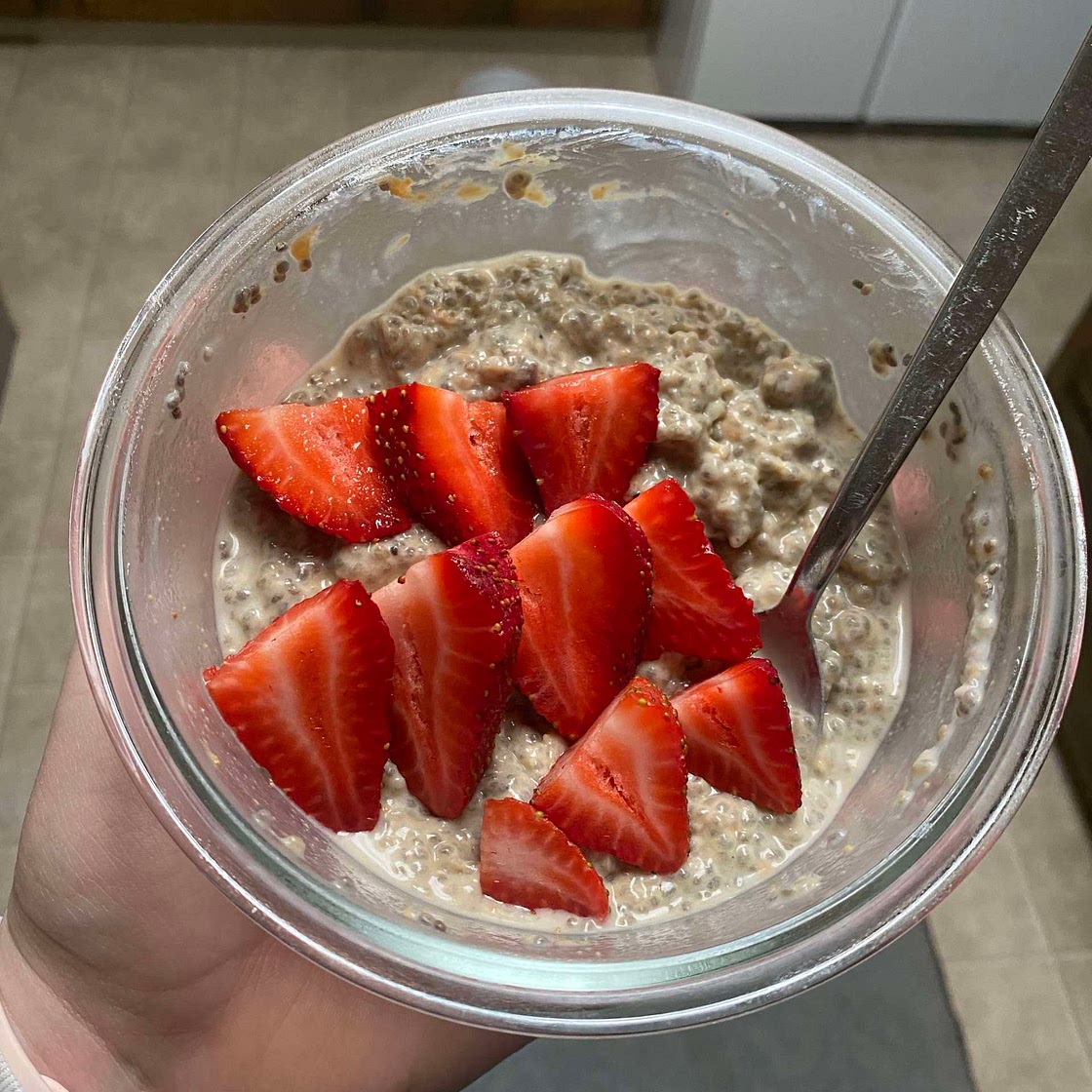 Chia Seed Keto Oatmeal