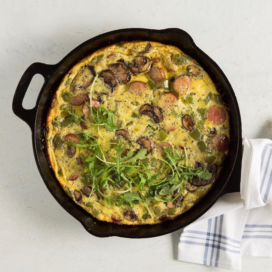 Sausage-Vegetable Egg Casserole