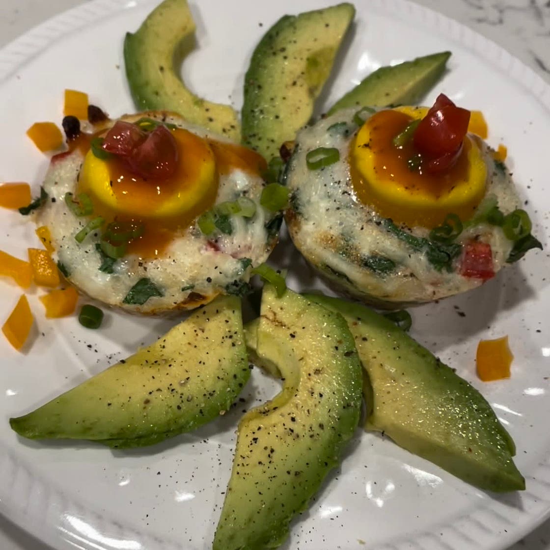Egg and Veggie Breakfast Muffins