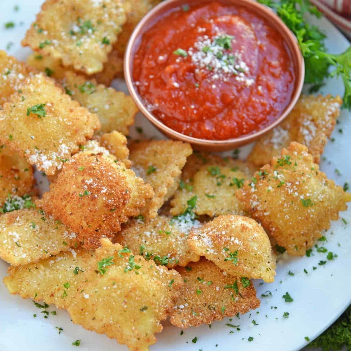 Toasted Cheese Ravioli