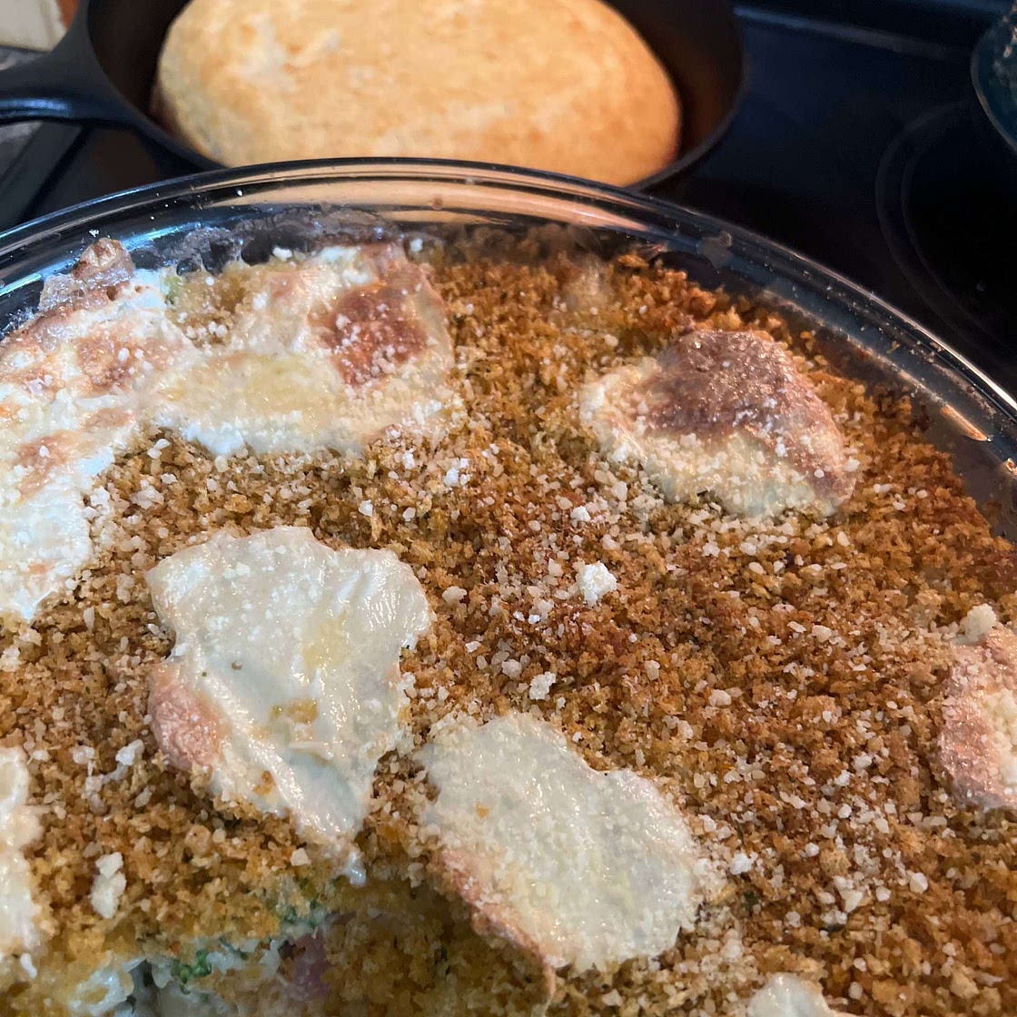 Creamy Chicken Pasta Casserole