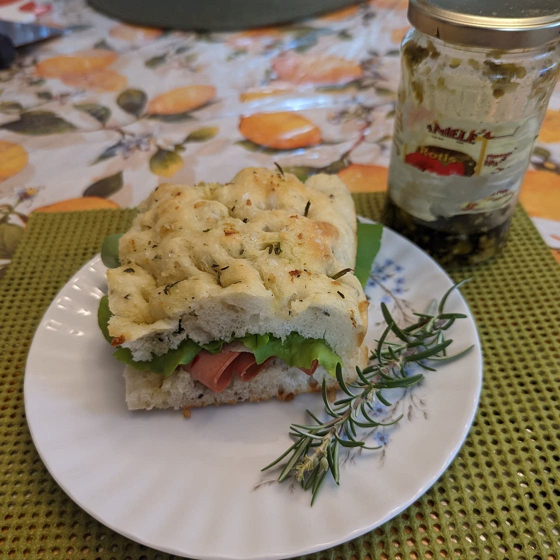 Easy Rosemary Garlic Focaccia Bread