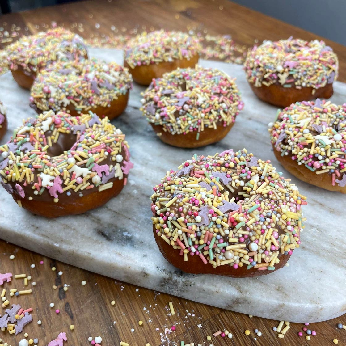 Chocolate Glazed Doughnuts