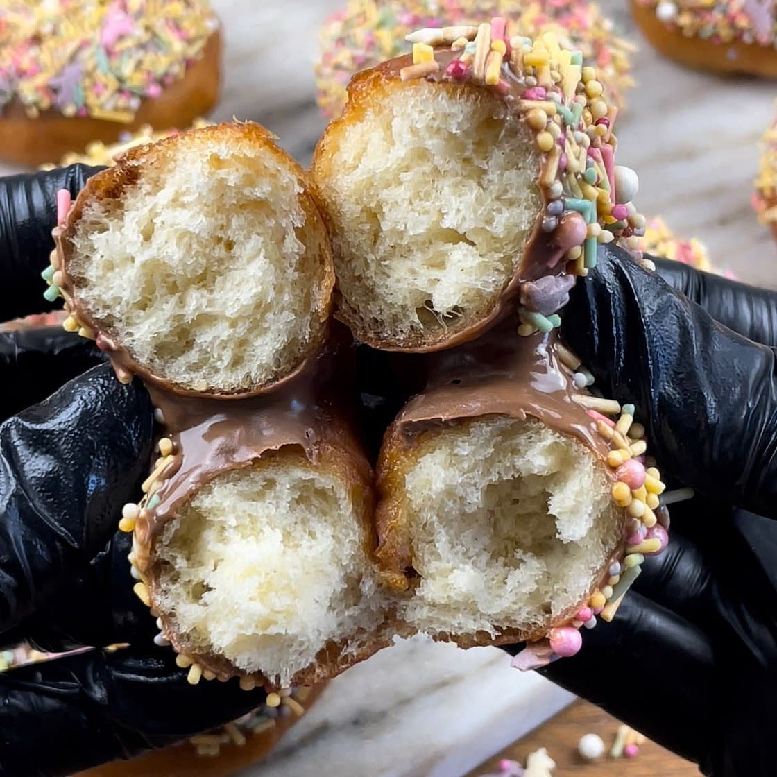 Chocolate Glazed Doughnuts