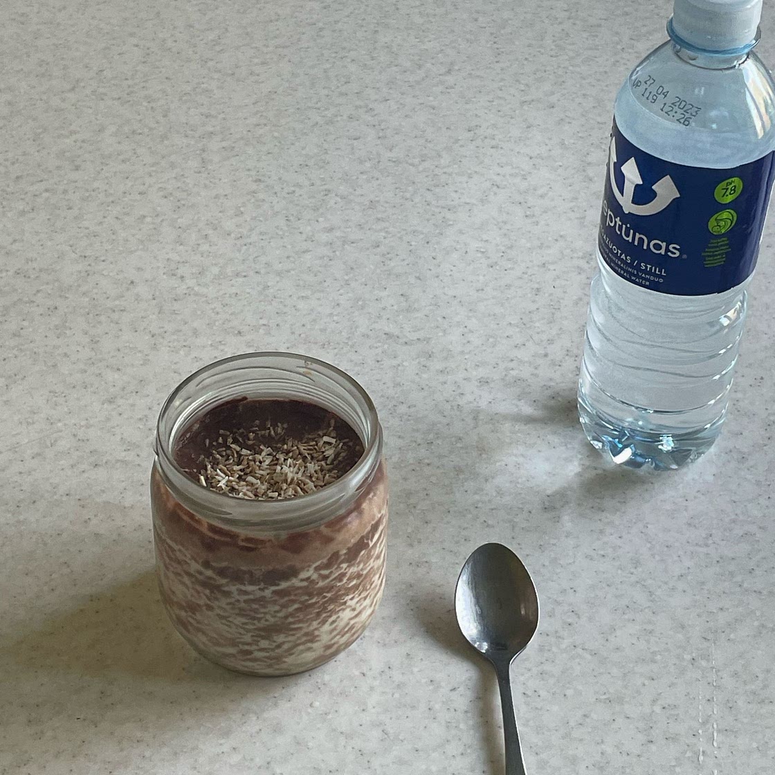 Chocolate Chip Banana Bread Overnight Oats Recipe by Tasty