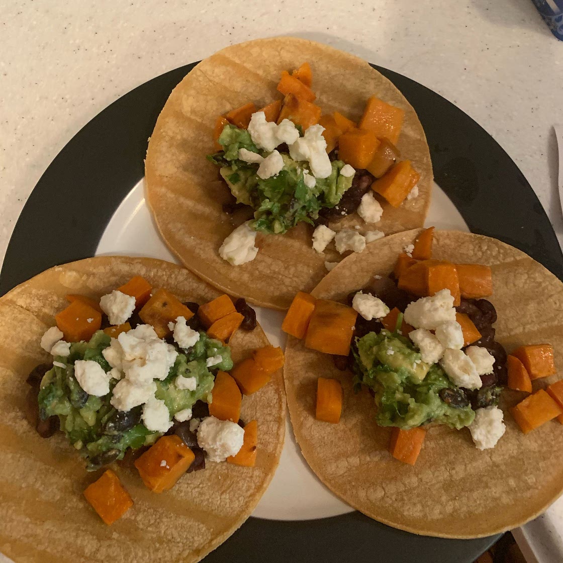 Sweet Potato and Black Bean Tacos