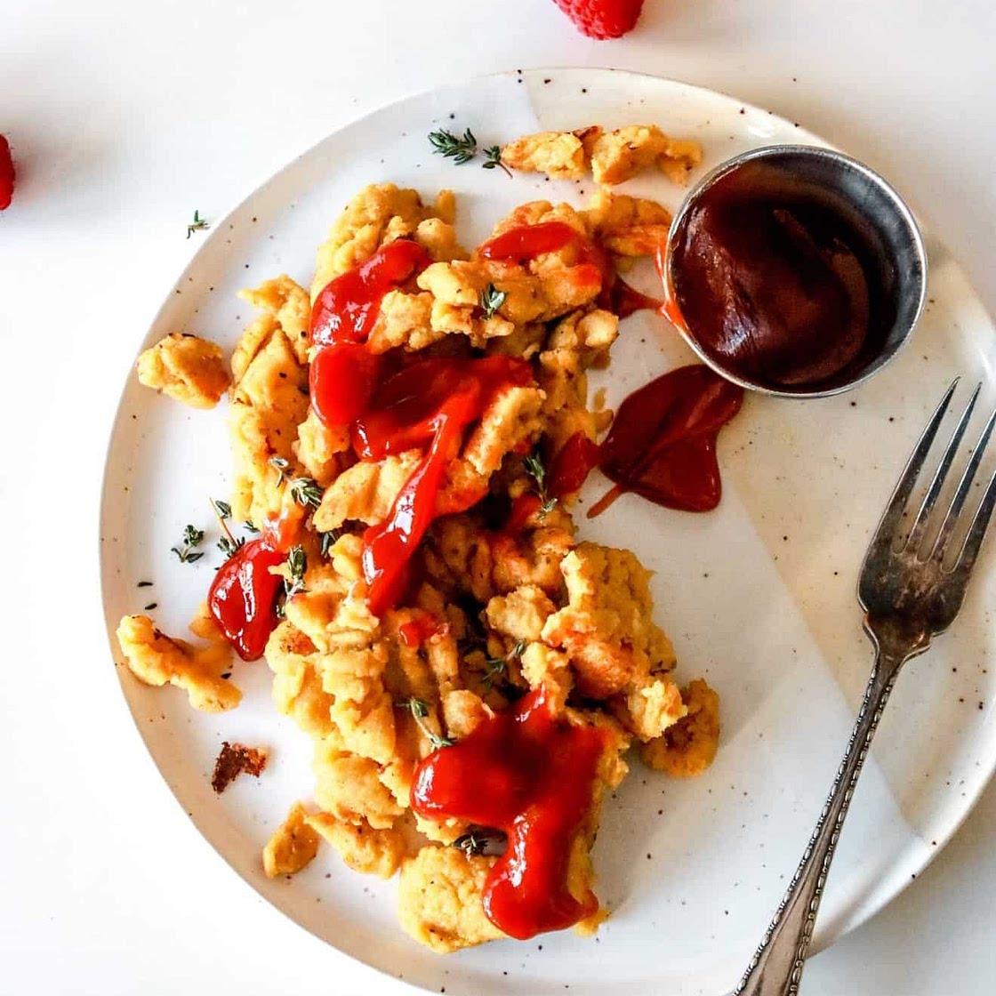 Vegan Scrambled Eggs