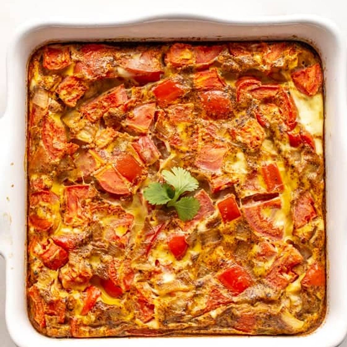 Southwestern Sweet Potato Egg Bake