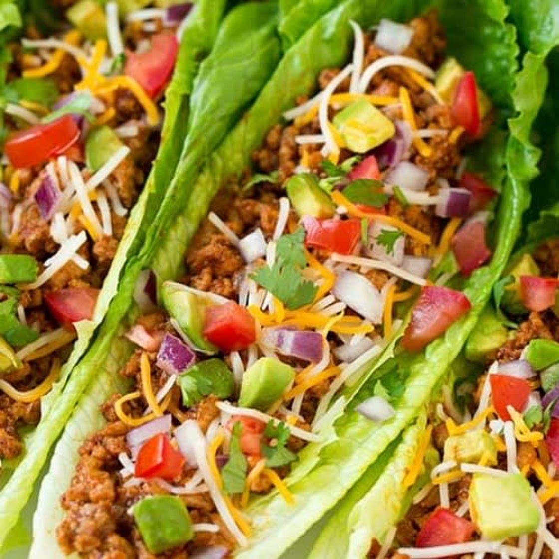 Turkey Taco Lettuce Wraps - Cooking Classy