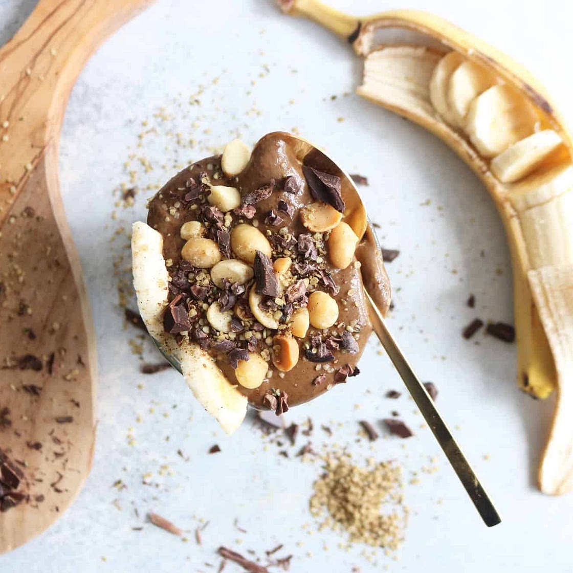 5-Min Chocolate Peanut Butter Smoothie