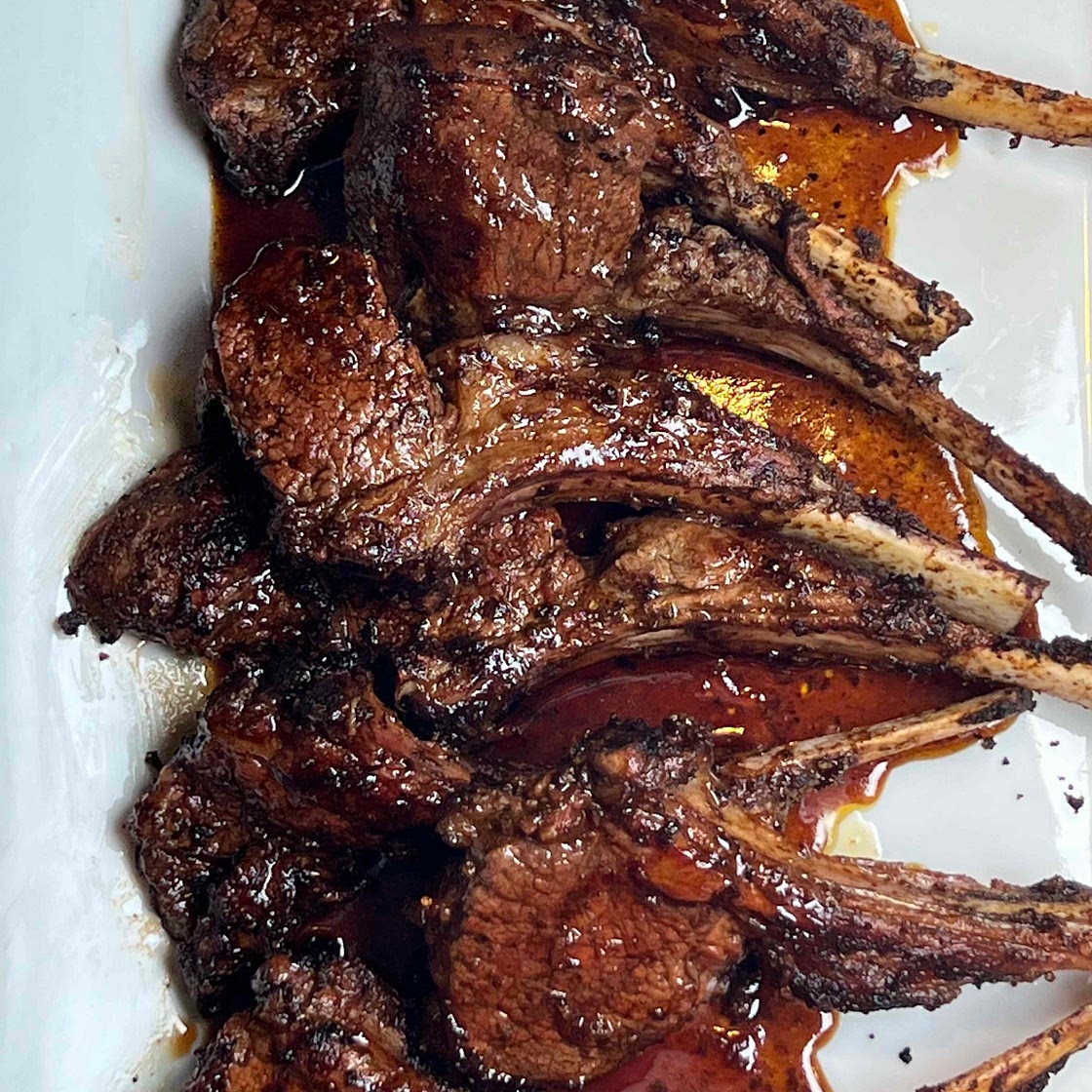 Grilled Jerk Lamb Chops 