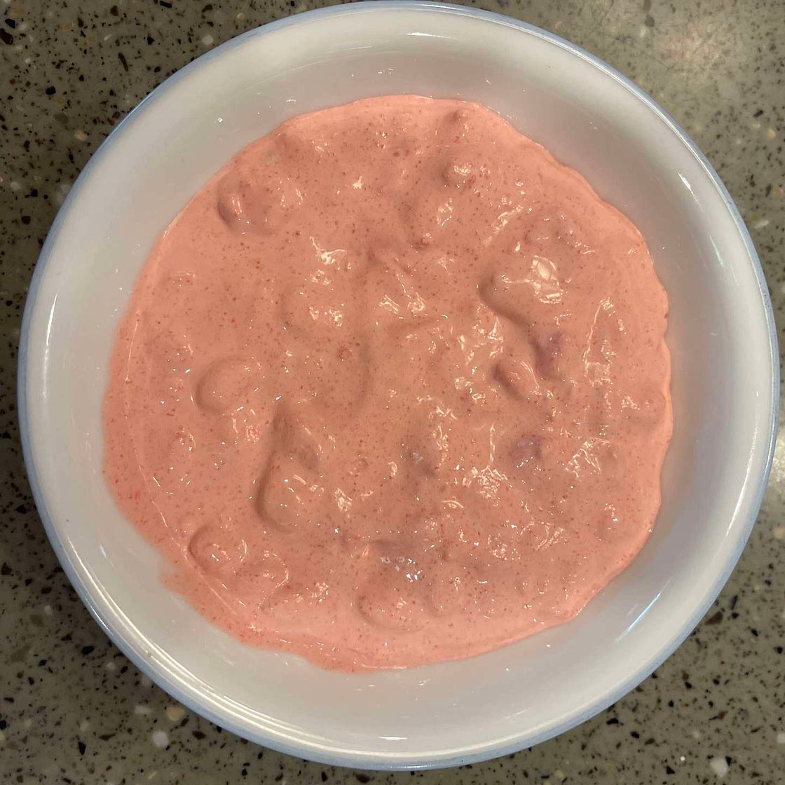 Cool Whip cottage cheese salad