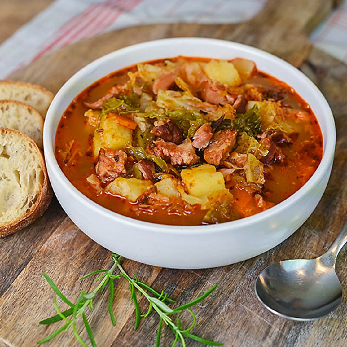 Loaded Kale Soup