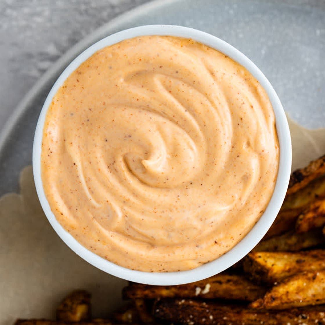 Spicy vegan mayo