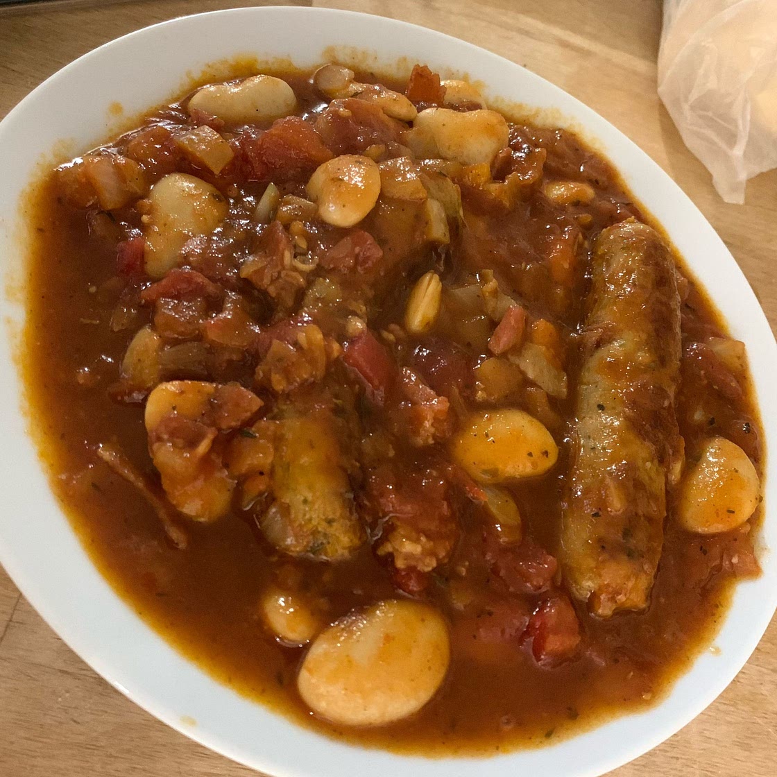 Hairy Bikers' sausage casserole