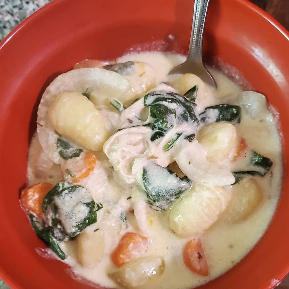 Creamy Chicken Gnocchi Soup (Olive Garden Copycat)