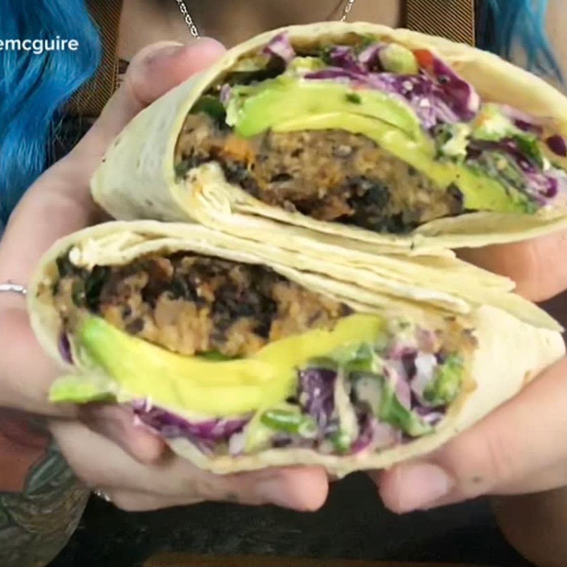 Sweet Potato Kale Black Bean Burgers