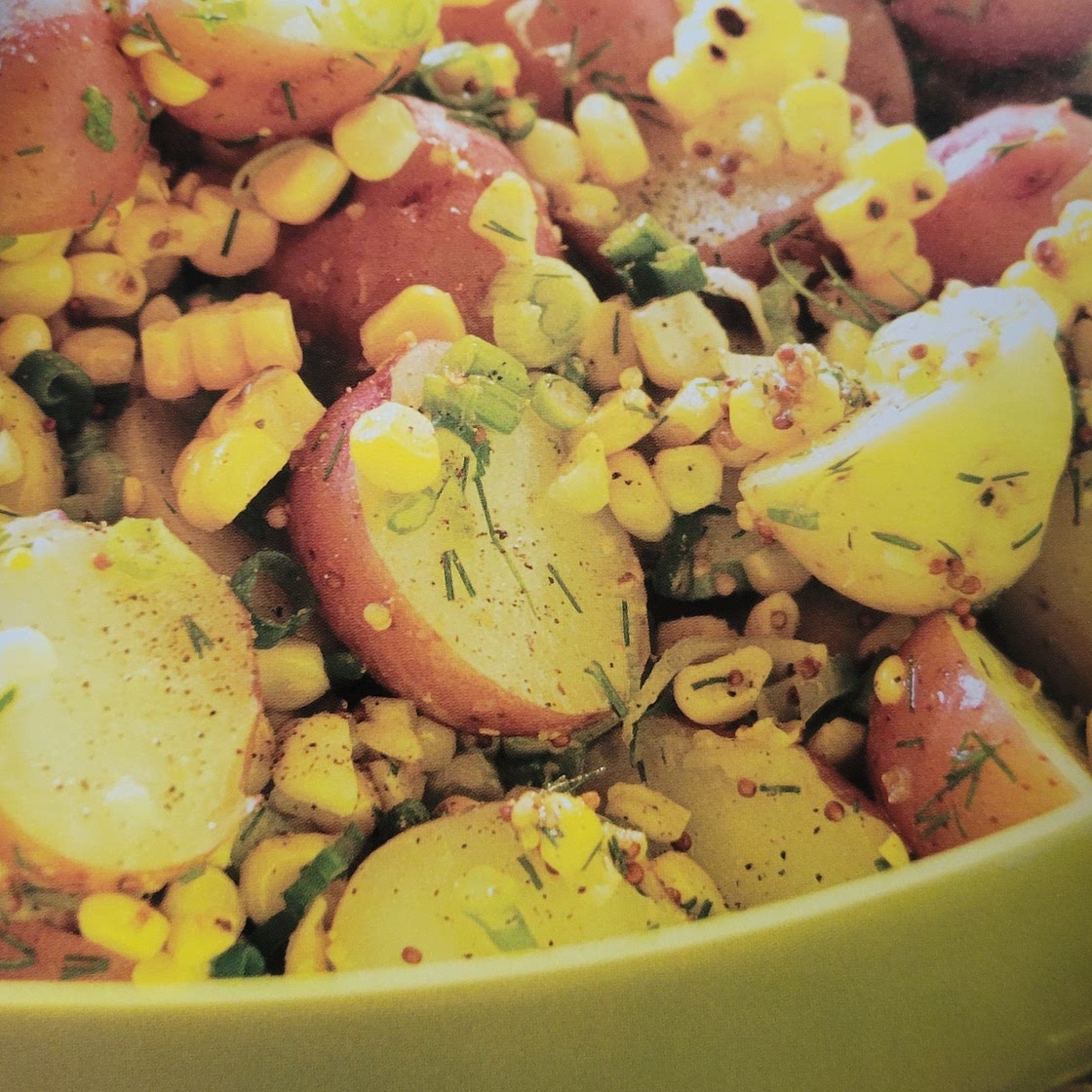 Dilled Potato & Grilled Corn Salad