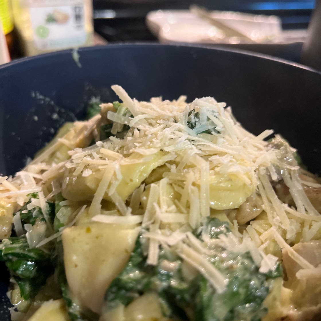 Pesto Chicken Tortellini 