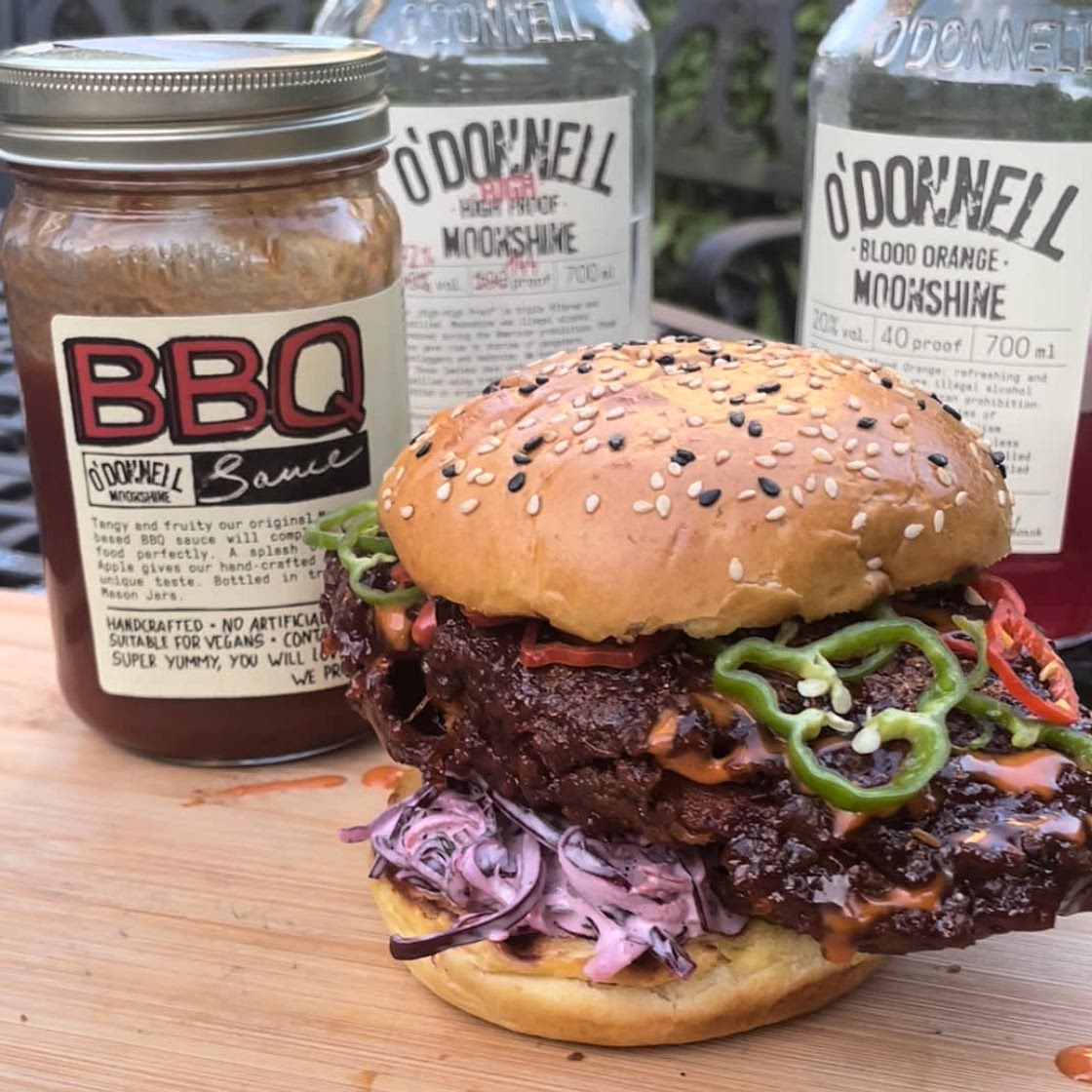 BBQ Moonshine Chicken Burger
