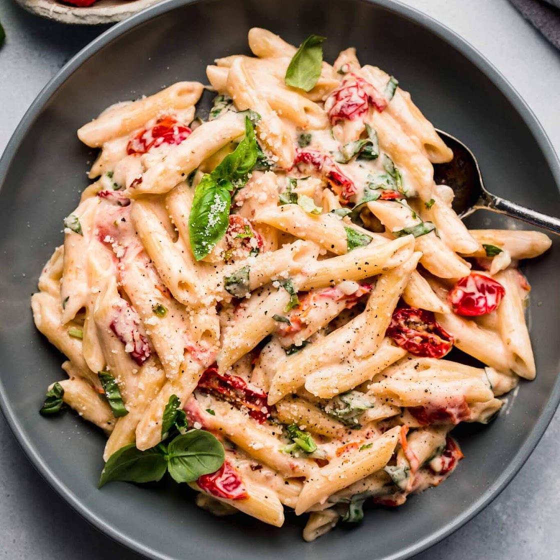 Sun-Dried Tomato Shrimp Pasta