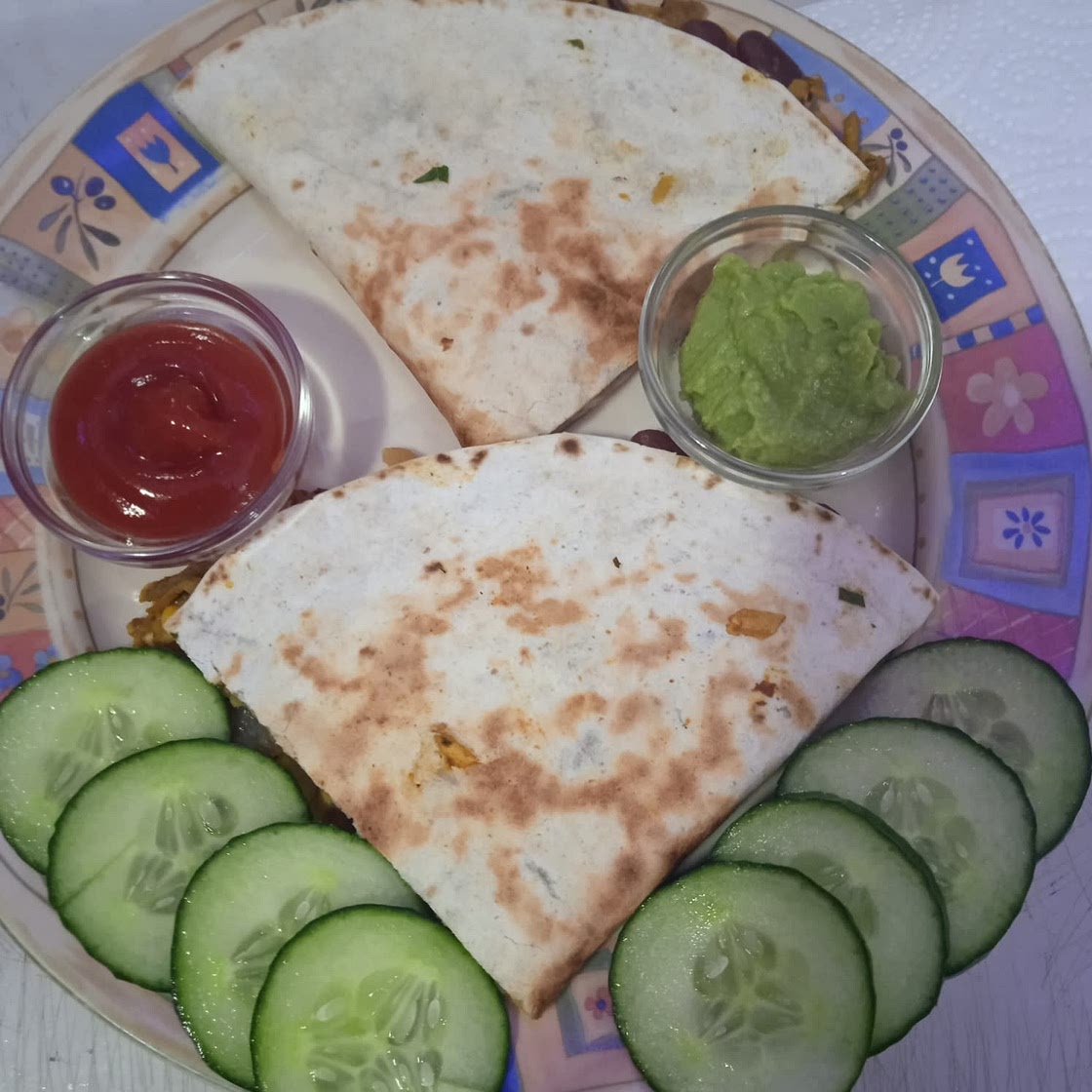 Vegan Sweet Potato Quesadillas (easy recipe)