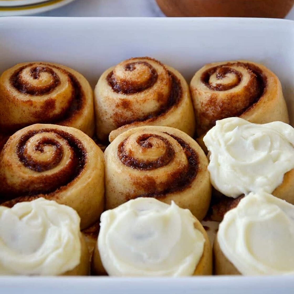 Cinnamon rolls without yeast