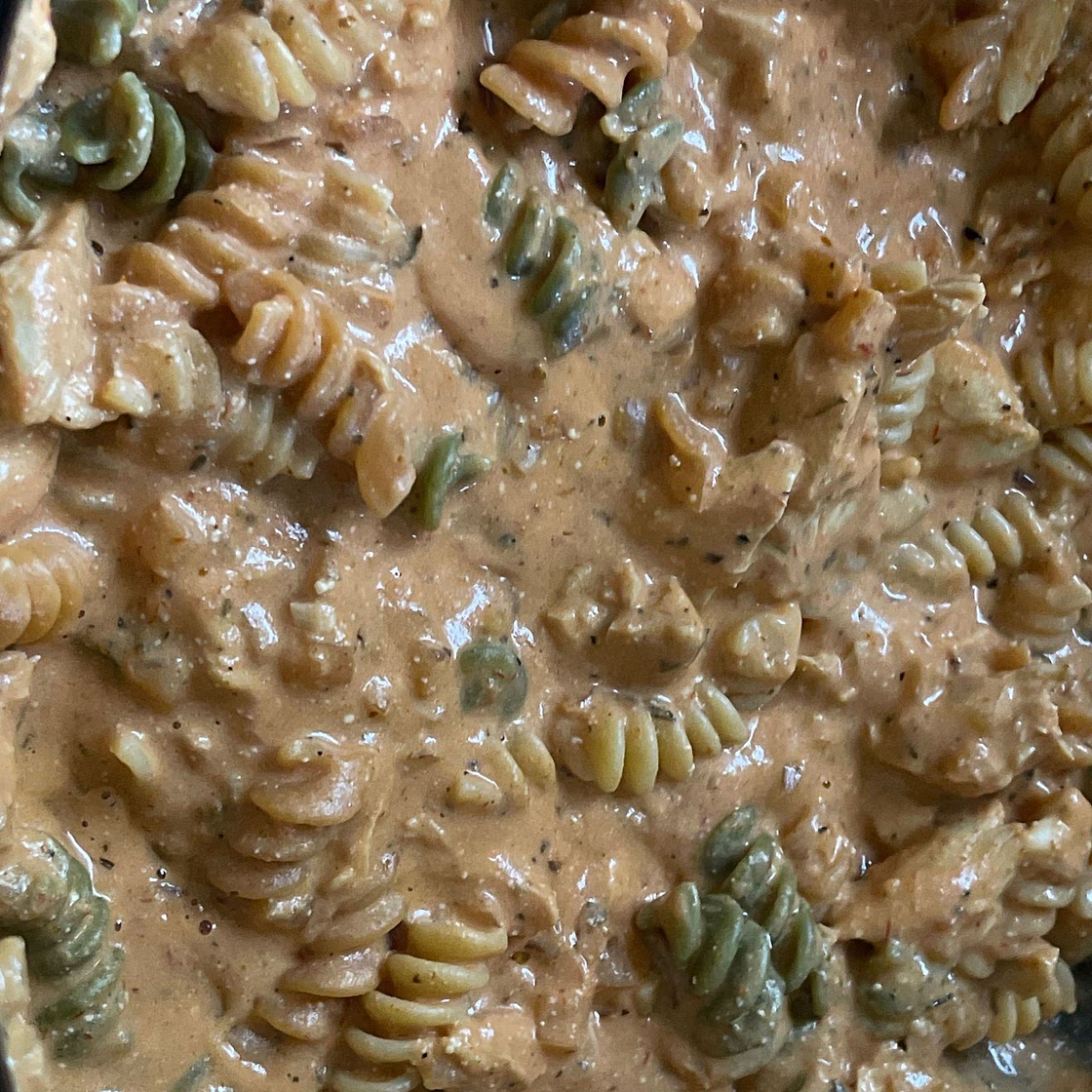 Crockpot Italian Chicken Pasta
