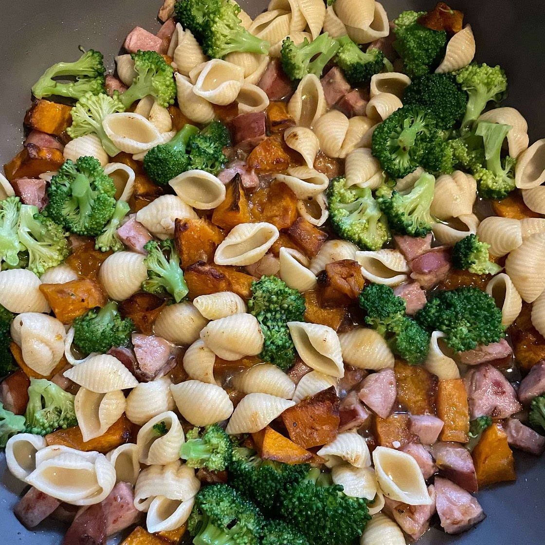 Orecchiette with Pancetta, Pumpkin, and Broccoli Rabe