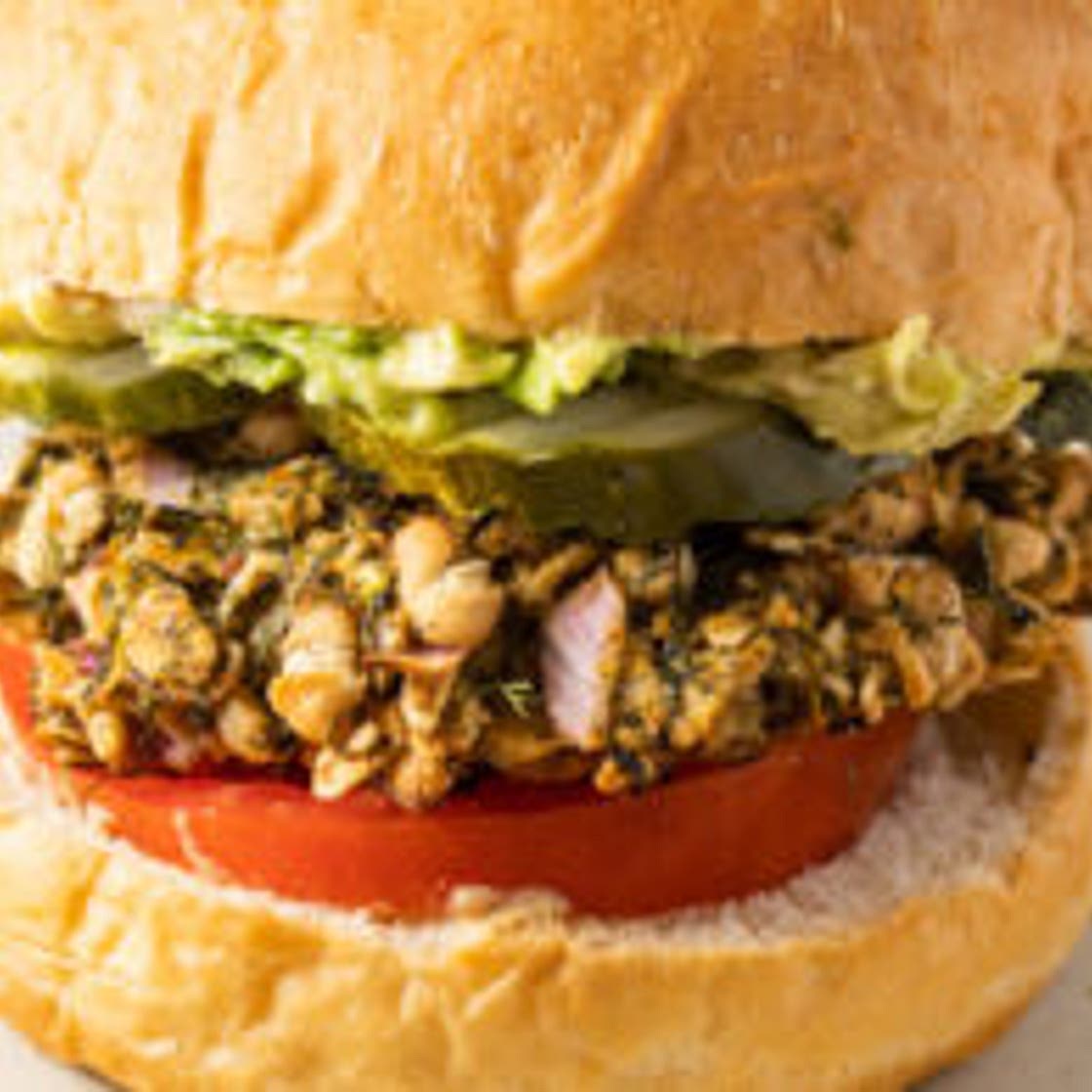 Zucchini White Bean "Burgers"