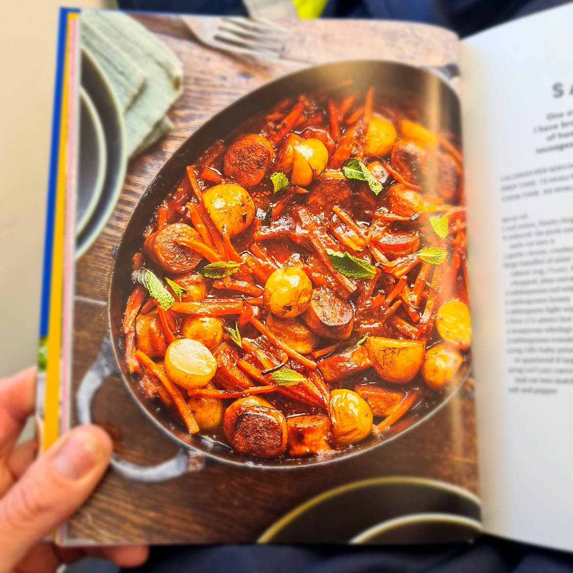 HONEY & MINT SAUSAGE HOTPOT