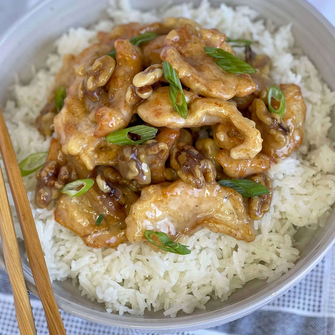 Honey walnut chicken