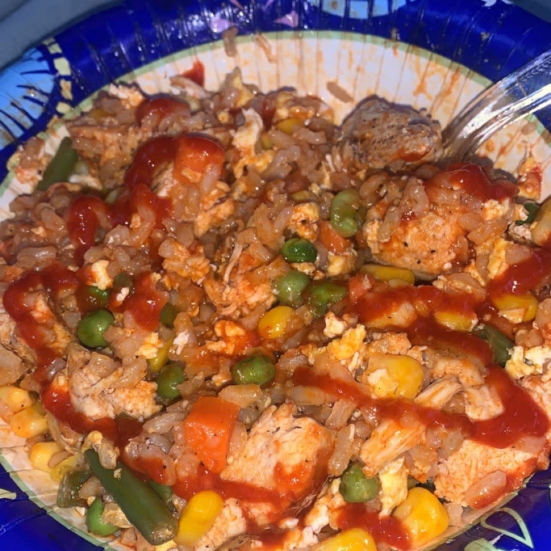 Chicken Egg Fried Rice