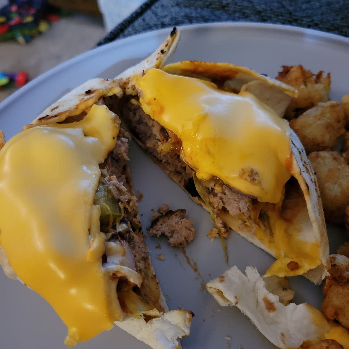 Cheeseburger Crunch Wrap