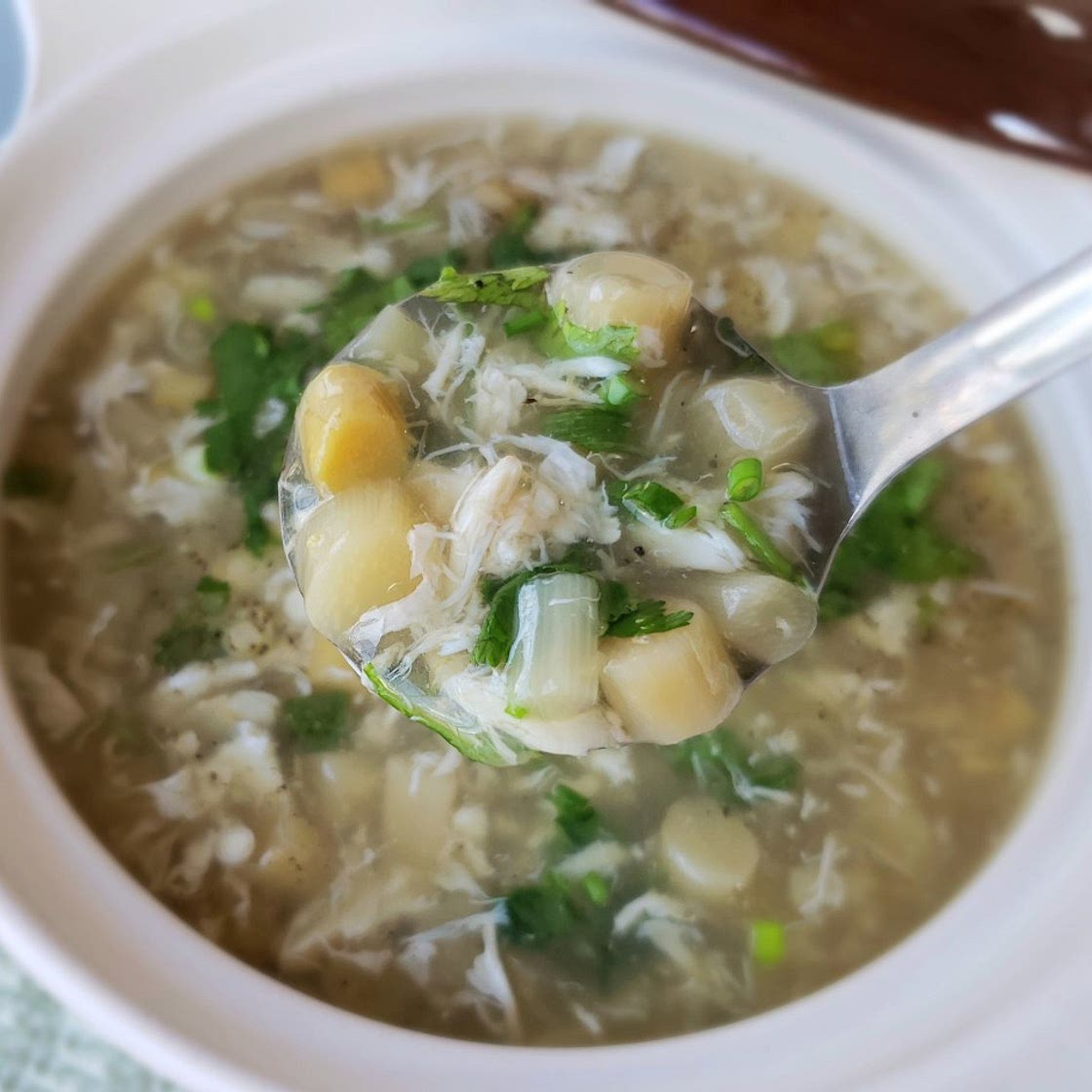 Súp Măng Cua (Asparagus Crab Soup)