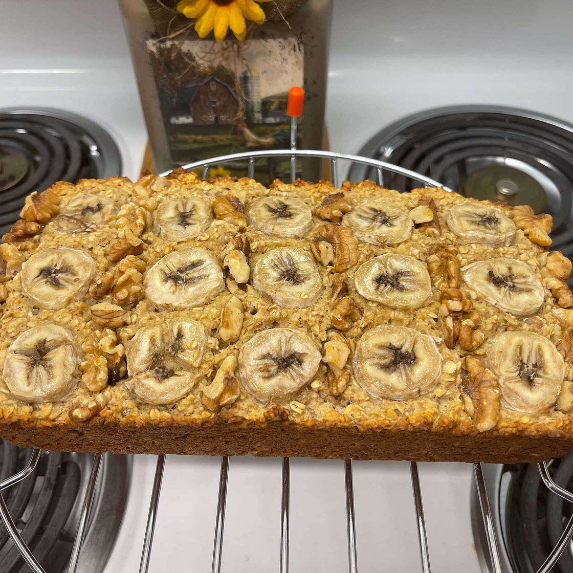 Banana Oatmeal Bread