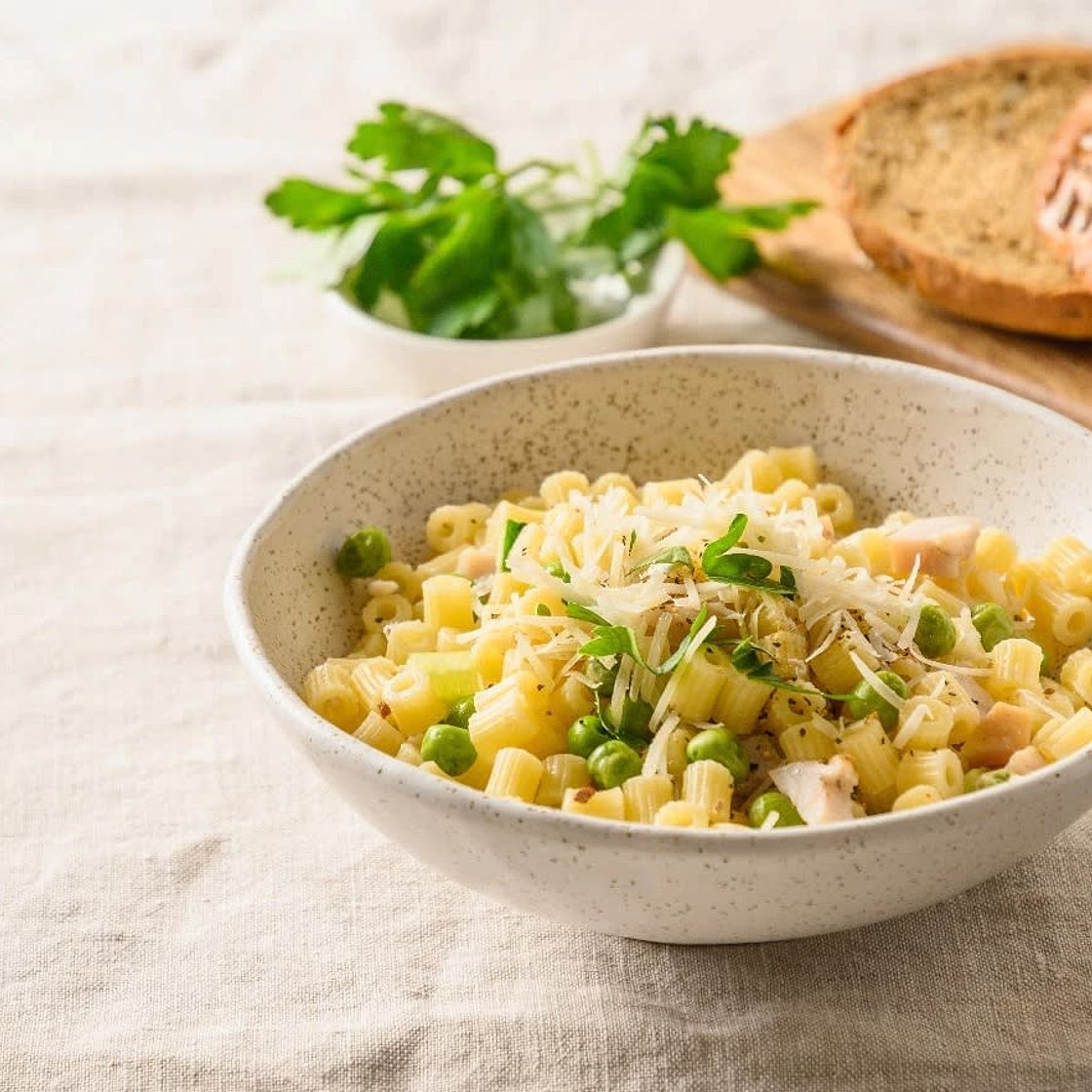 Ditali Pasta with Zucchini and Parmesan